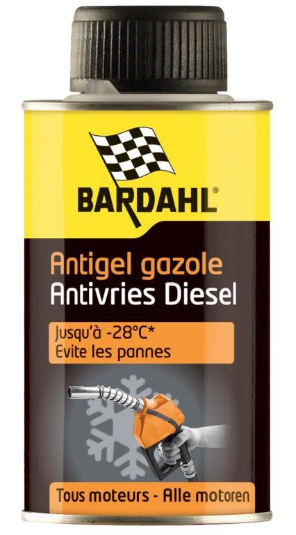 Additif Carburant Diesel (Nettoyant injecteur diesel) BARDAHL Antigel gazole - ref. 2359