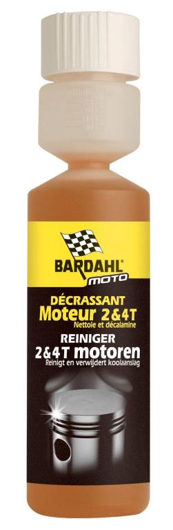 Nettoyant Moteur (Traitement moteur) BARDAHL Décrassant moteur moto 2 et 4 temps - ref. 3458