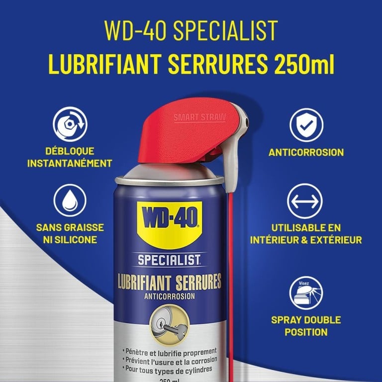 Dégrippant-Lubrifiant WD40 ref. 33303/NBA