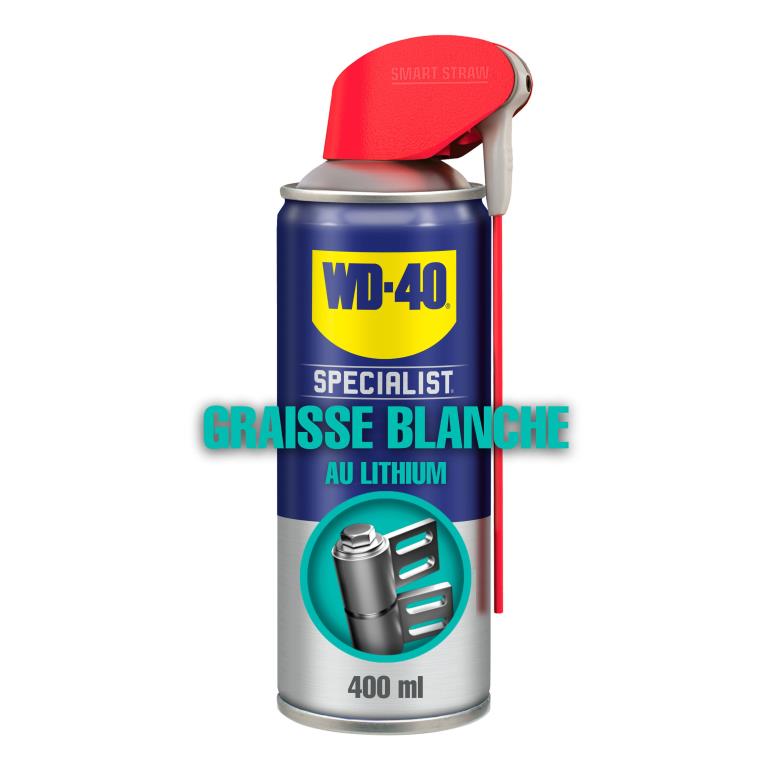 Graisse WD40 Graisse Blanche au Lithium WD-40 Specialist 400 ml - ref. 33390