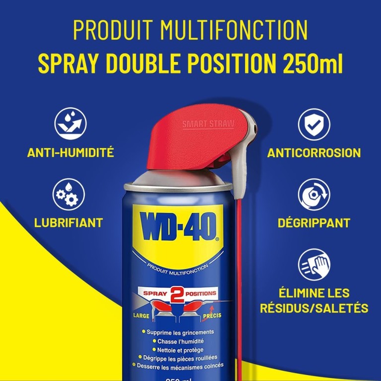 Dégrippant-Lubrifiant WD40 ref. 33489