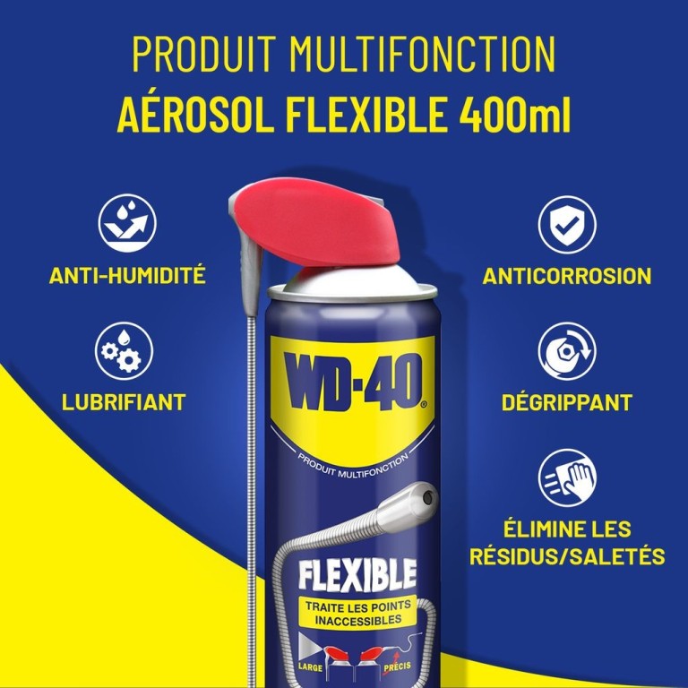 Dégrippant-Lubrifiant WD40  ref. 33688