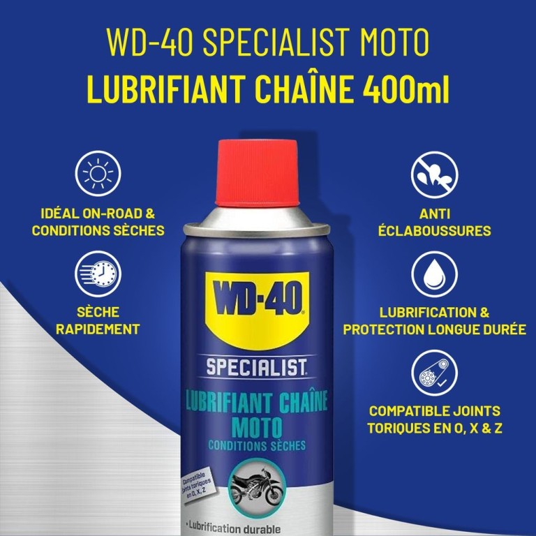 Dégraissant mécanique WD40  ref. 33704/NBA
