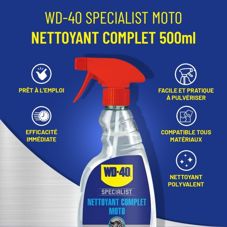 Soin et lavage moto WD40 ref. 33809/46NBA