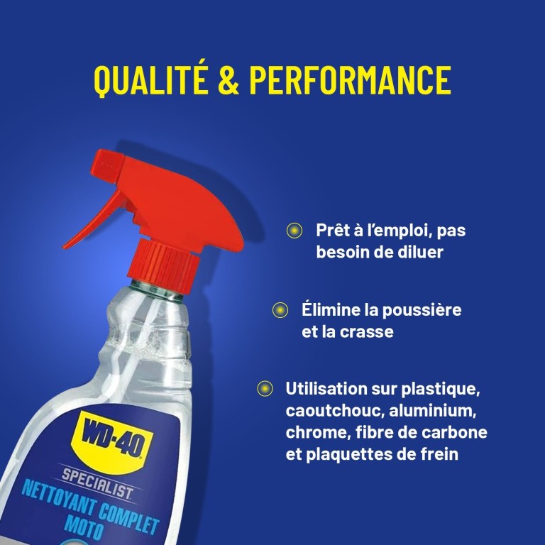 Soin et lavage moto WD40 ref. 33809/46NBA