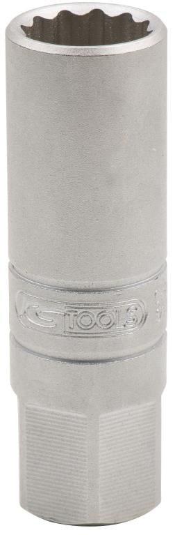 Douille 3/8 pour bougie essence avec syst retenue KS TOOLS 922.3846 Douille 3/8 pour bougie essence avec syst retenue KS TOOLS 922.3846