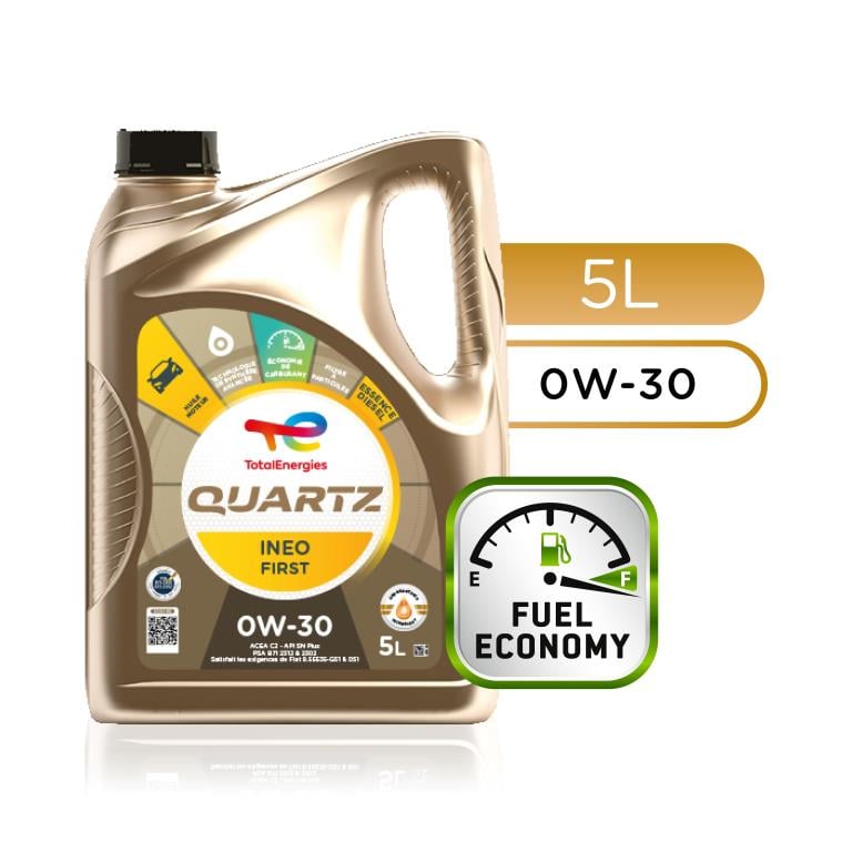 Aceite de motor (Aceite motor) TotalEnergies QUARTZ INEO FIRST 0W-30  5L - ref. 214178