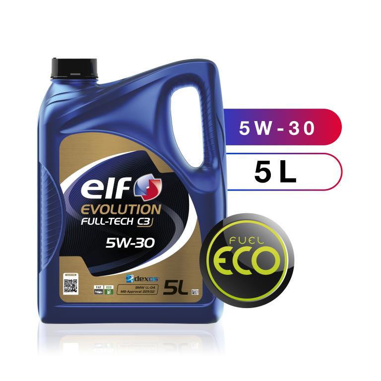 Huile moteur ELF EVOLUTION FULL-TECH C3 5W-30 5L - ref. 213907