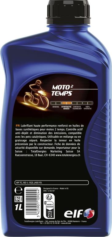 Huile moto ELF ref. 213938