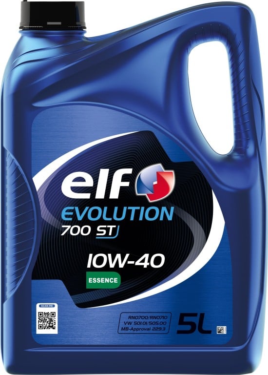 Aceite de motor (Aceite motor) ELF EVOLUTION 700 ST 10W-40 5L - ref. 214118