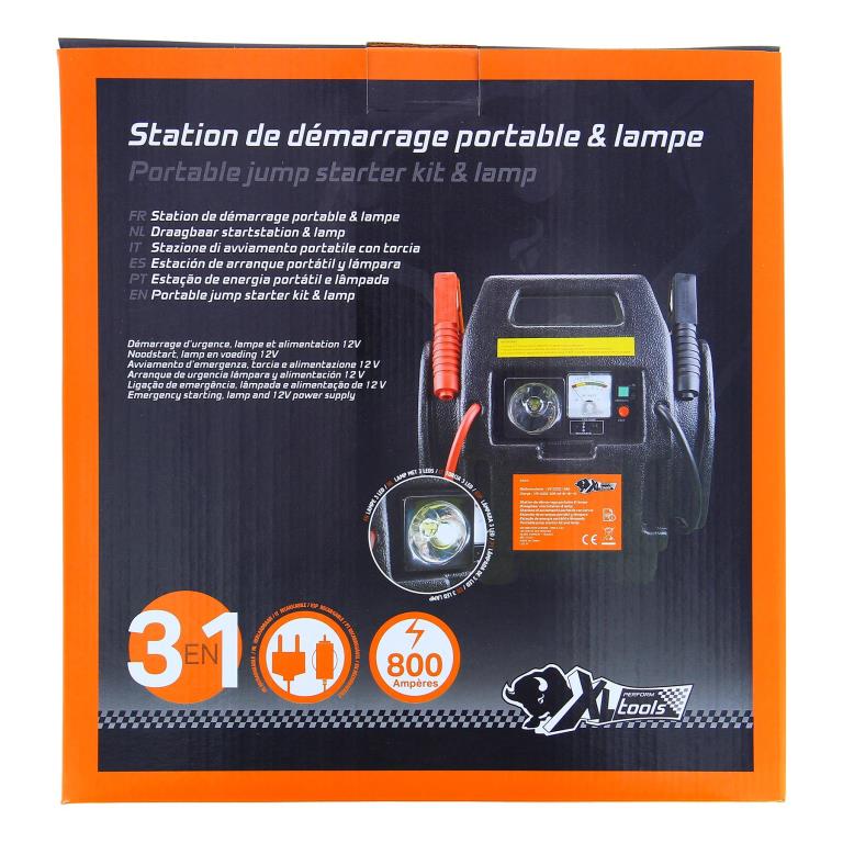 Impulsionador de arranque de baterias (Reforço da bateria) XLP TOOLS ref. 551011
