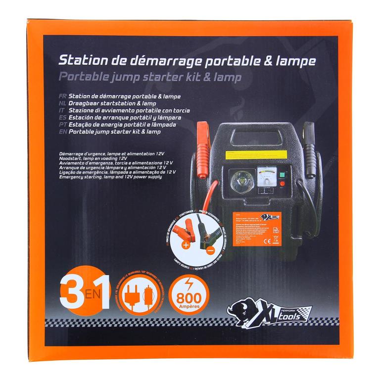 Impulsionador de arranque de baterias (Reforço da bateria) XLP TOOLS ref. 551011