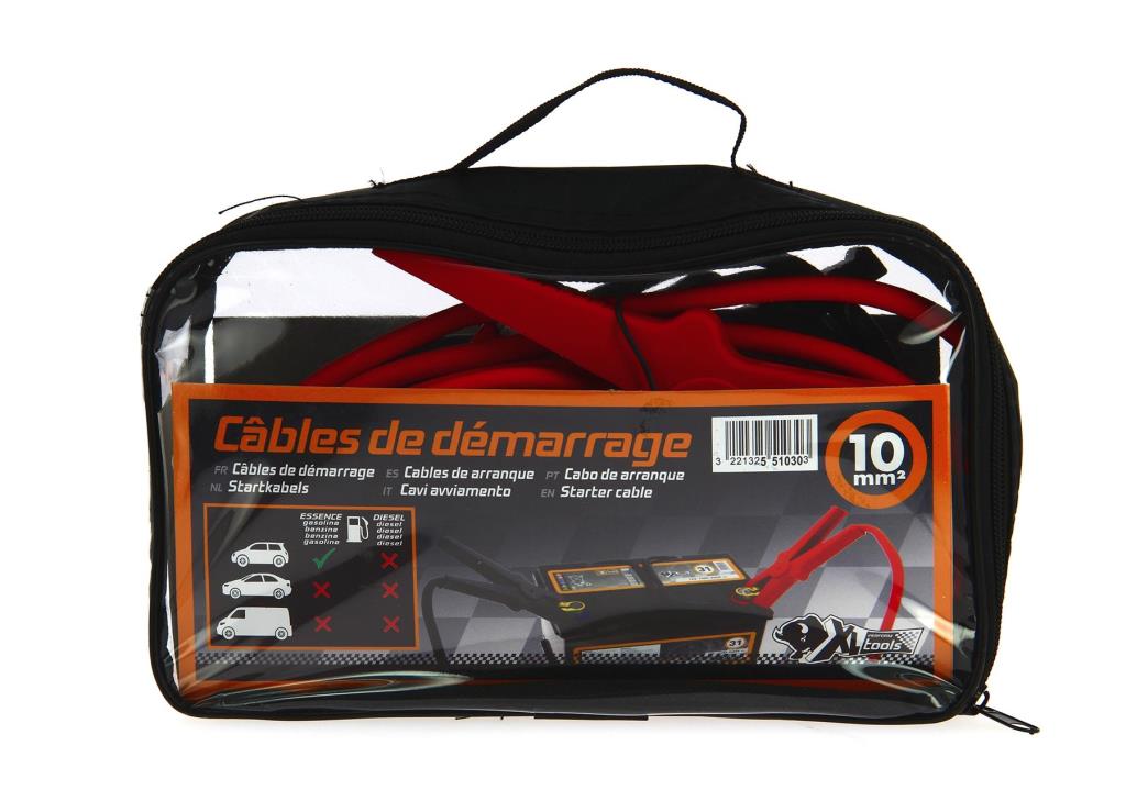 Câble de démarrage XLP TOOLS ref. 551030