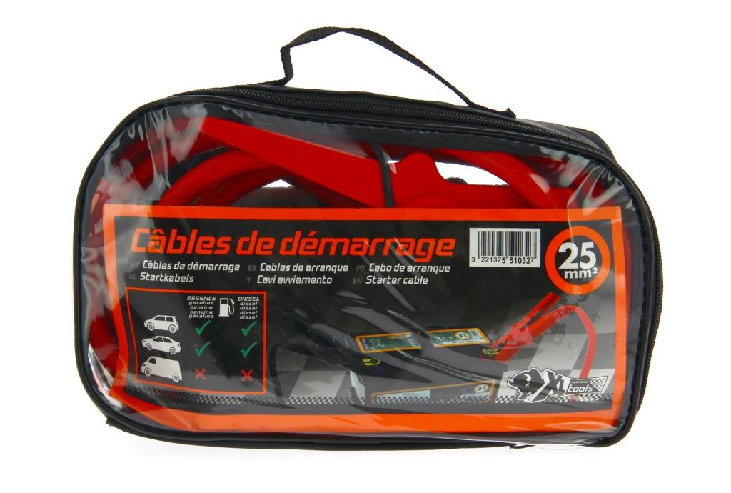Câble de démarrage XLP TOOLS ref. 551032