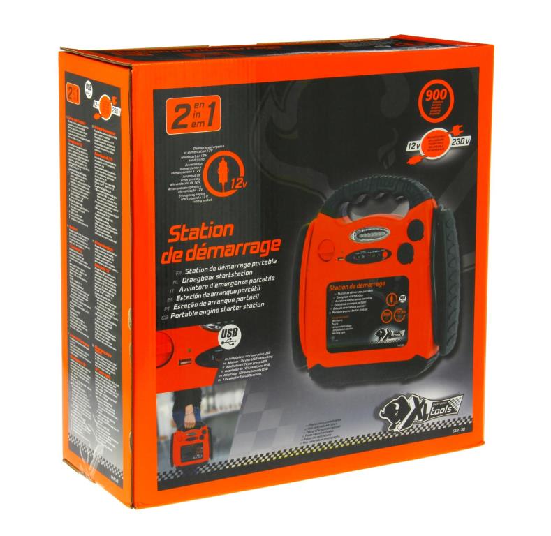 Impulsionador de arranque de baterias (Reforço da bateria) XLP TOOLS ref. 552130