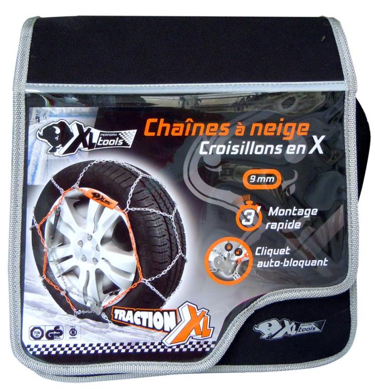 Chaînes neige (Chaussettes neige) XLP TOOLS XLP Tools chaînes neige - ref. 450402