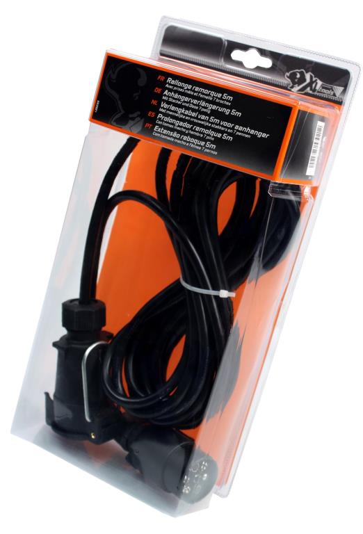 Rallonge câble remorque XLP TOOLS ref. 553921