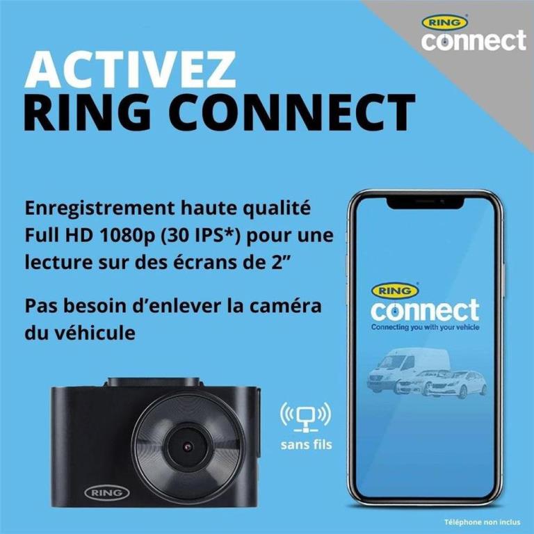 Câmera de tablier RING RSDC2000