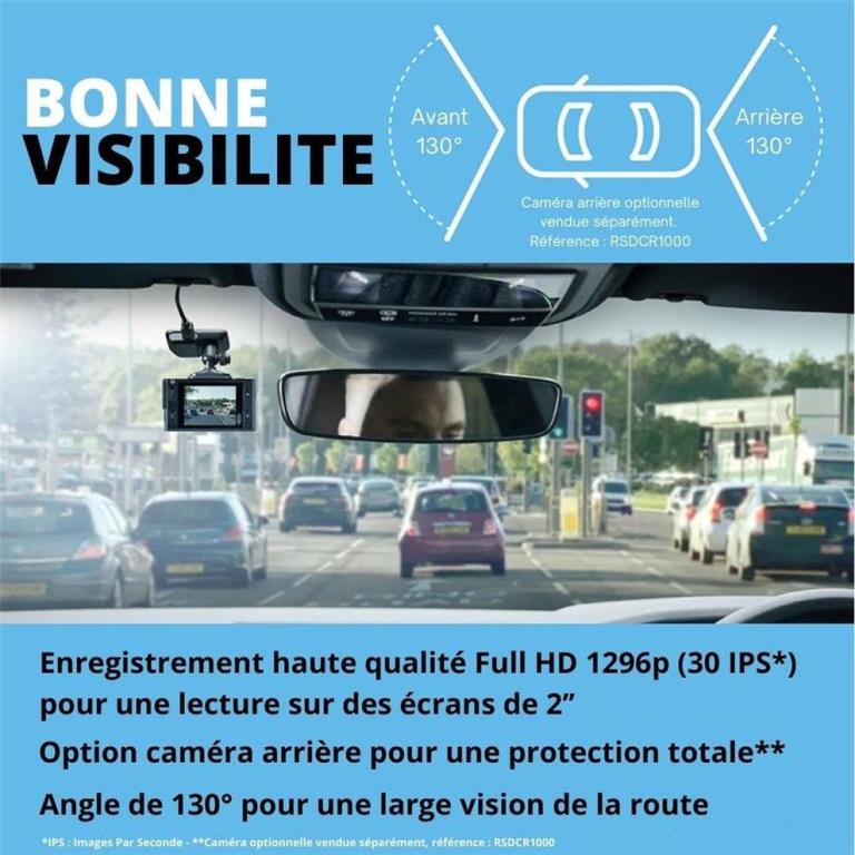 Dashcam (Caméra embarquée) RING RSDC3000