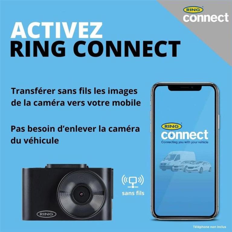 Dashcam (Caméra embarquée) RING RSDC3000
