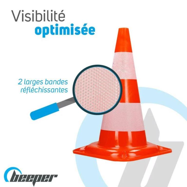 Cône de signalisation BEEPER HL701-5