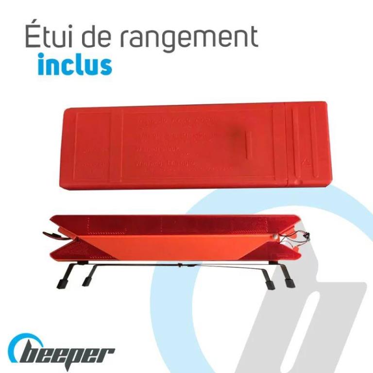 Triangle de signalisation (Triangle de sécurité) BEEPER ref. HL610