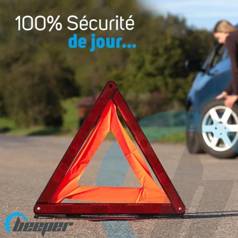 Triangle de signalisation (Triangle de sécurité) BEEPER ref. HL601