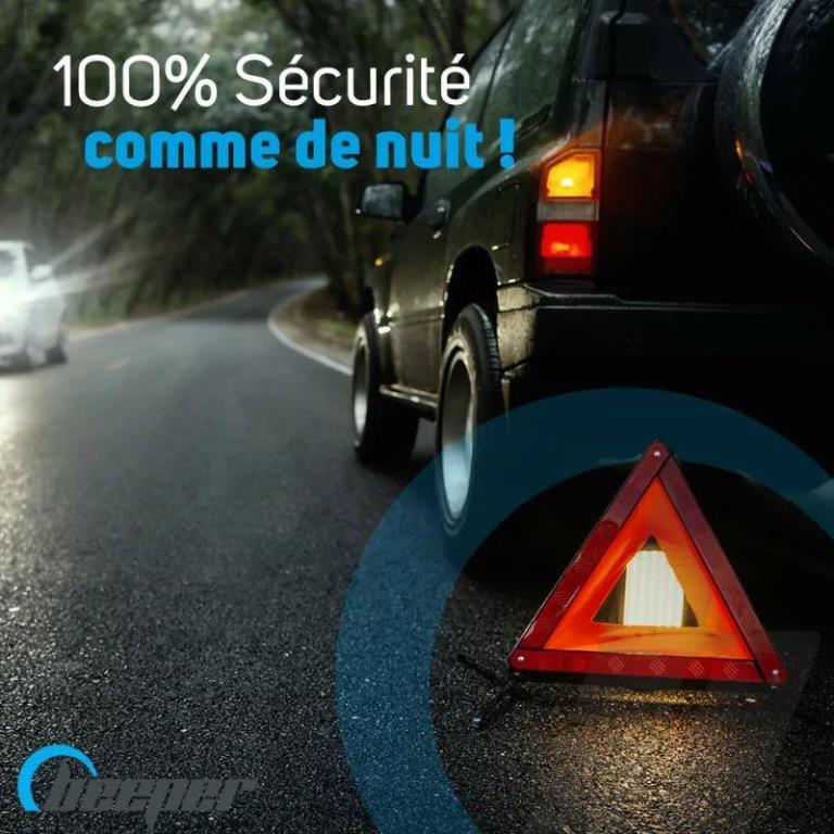 Triangle de signalisation (Triangle de sécurité) BEEPER ref. HL601