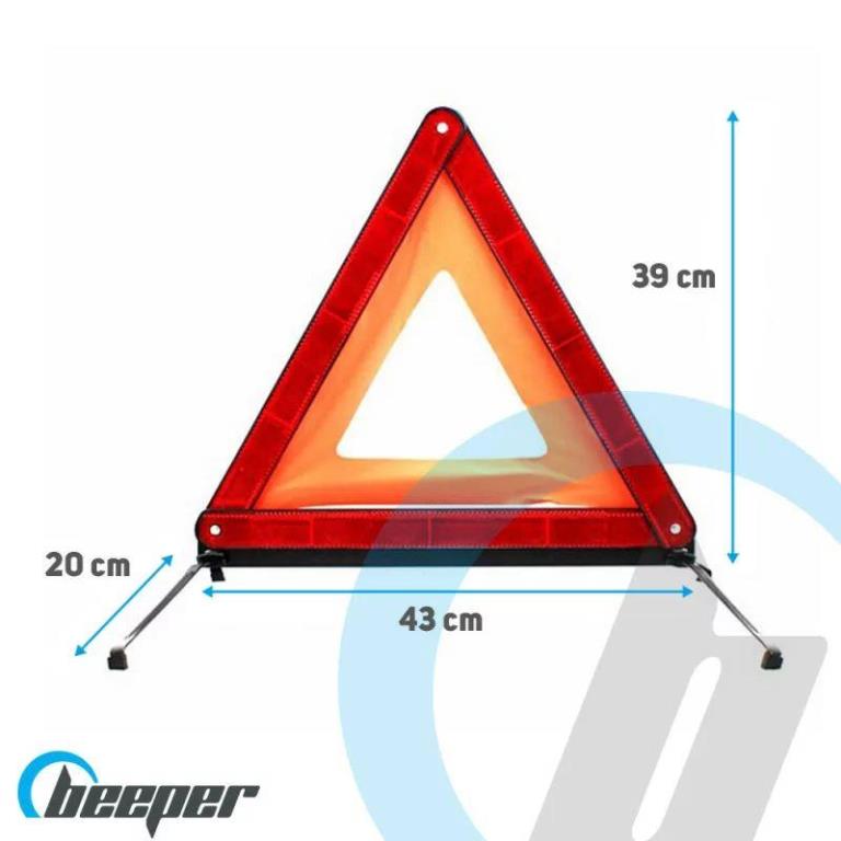 Triangle de signalisation (Triangle de sécurité) BEEPER ref. HL610