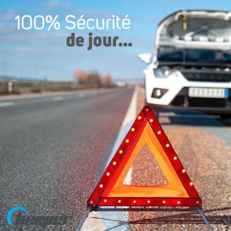 Triangle de signalisation (Triangle de sécurité) BEEPER ref. HL610