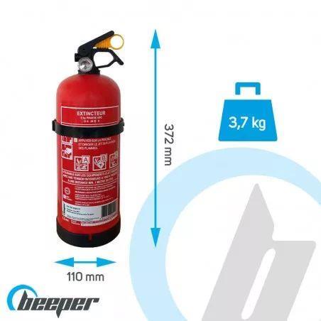Extincteur BEEPER EXT2ABC-TT
