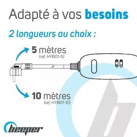 Chargeur portable pour voiture (Chargeur portable pour voiture électrique) BEEPER ref. HYB01-5