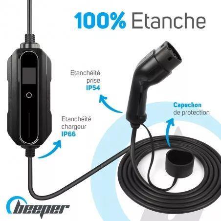 Chargeur portable pour voiture (Chargeur portable pour voiture électrique) BEEPER ref. HYB02-10