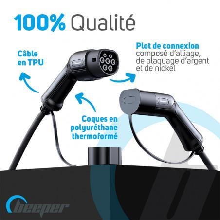 Câble de recharge pour voiture (Câble de recharge pour voiture électrique) BEEPER ref. HYB03-10