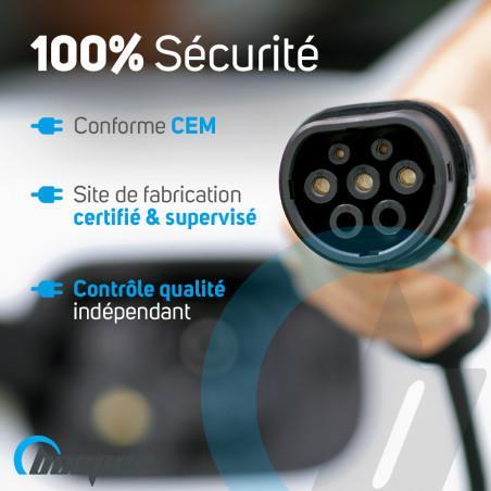 Câble de recharge pour voiture (Câble de recharge pour voiture électrique) BEEPER ref. HYB03-10