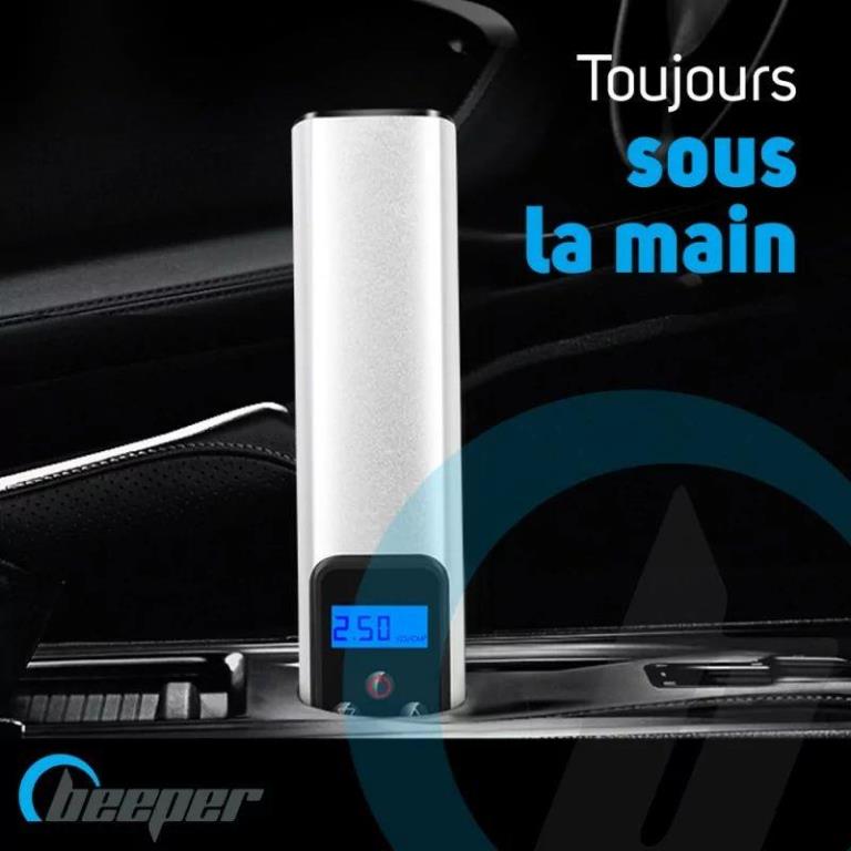 Gonfleur - manomètre gradué (Gonfleur pneus) BEEPER ME140