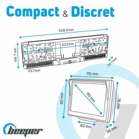 Caméra de recul (Caméra de recul) BEEPER ref. RW060RF