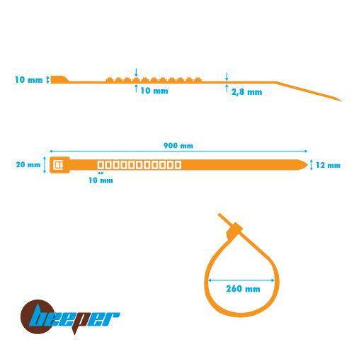 Collier antidérapant neige BEEPER SR1