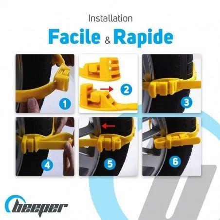 Abraçadeira antiderrapante para neve BEEPER ref. SR2-N