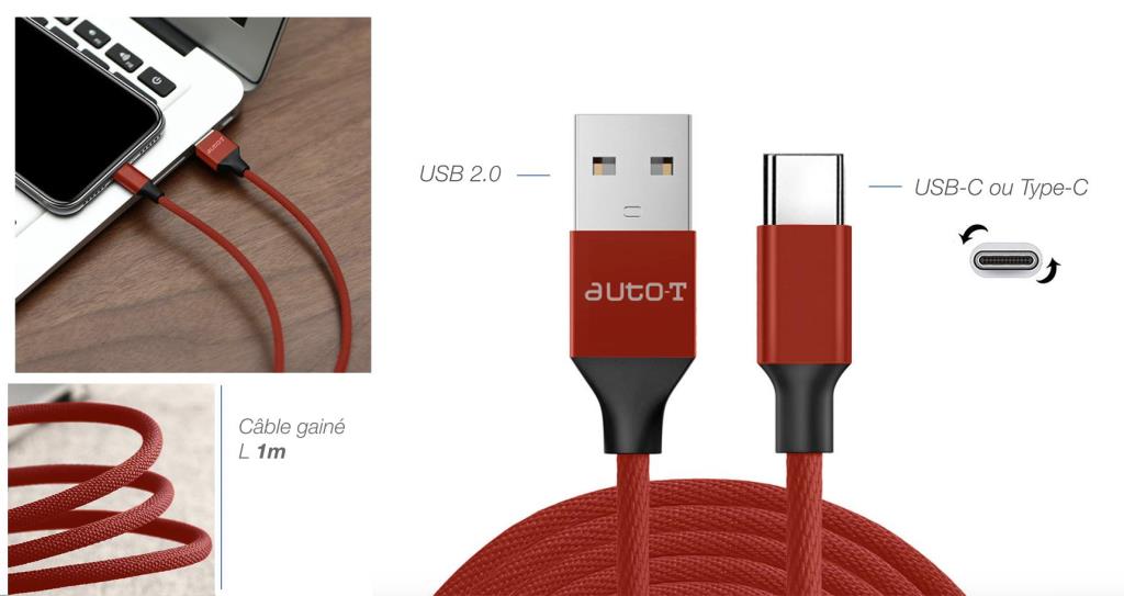 Chargeur USB AUTO-T 540347
