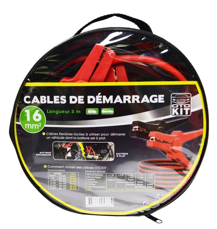 Câble de démarrage OTOKIT ref. CAB16A