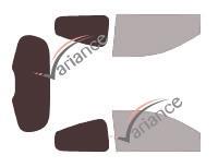 Film solaire sur mesure (Film teinté) VARIANCE AUTO ref. k-3-2080-2-32