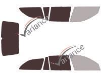 Film solaire sur mesure (Film teinté) VARIANCE AUTO ref. k-3-2286-2-33