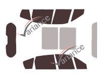 Film solaire sur mesure (Film teinté) VARIANCE AUTO ref. k-3-2164-1-46
