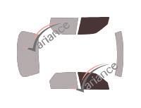 VARIANCE AUTO Film solaire sur mesure pour DAIHATSU: Applause (Ref: k-3-528-3-54)