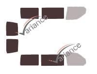 Film solaire sur mesure (Film teinté) VARIANCE AUTO ref. k-3-2635-2-32