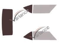 Film solaire sur mesure (Film teinté) VARIANCE AUTO ref. k-3-267-2-33