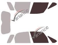 Film solaire sur mesure (Film teinté) VARIANCE AUTO ref. k-3-677-3-54