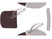 Film solaire sur mesure (Film teinté) VARIANCE AUTO ref. k-3-111-2-54