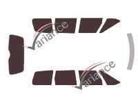 Film solaire sur mesure (Film teinté) VARIANCE AUTO ref. k-3-2088-1-45
